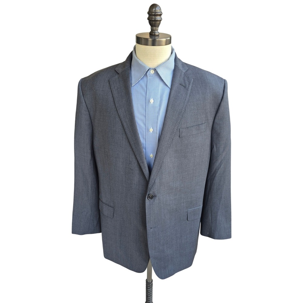 Brooks Brothers Explorer Regent Fit Blazer Charcoal Grey Sz 48 R Wool Sport Coat